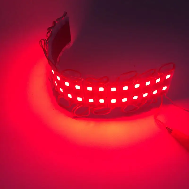 100pcs/lot Mini led module DC12V 5054 2 LED Modules Waterproof Led Backlight for Advertising Super Brighter Billboard