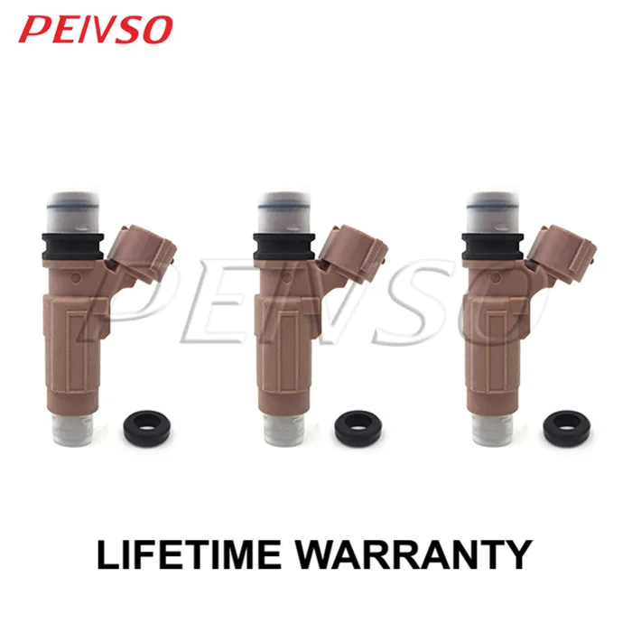 

PEIVSO 3pcs 15710-65H00 MR57896 Fuel Injector For SUZUKI EVERY DA64V 2006 1571065H00