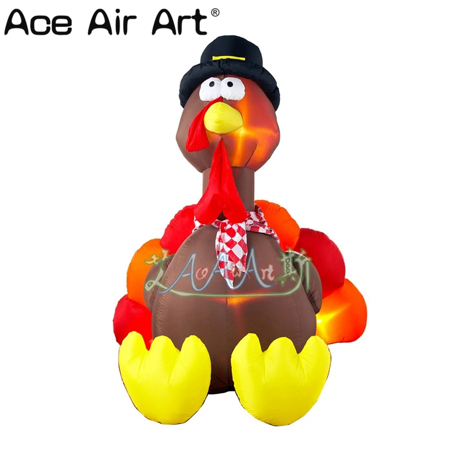 Popular Cute Inflatable Turkey Models For Thanksgiving Day Decoration