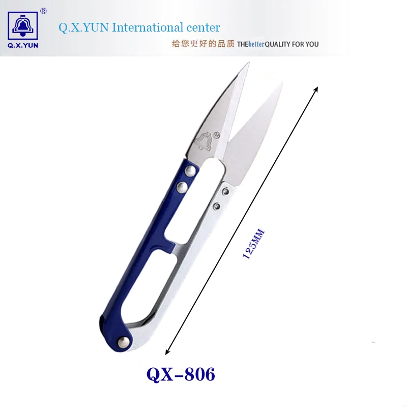 Q.X.YUN HIGH QUALITY Yarn scissors TC-805 TC-806 thread clips