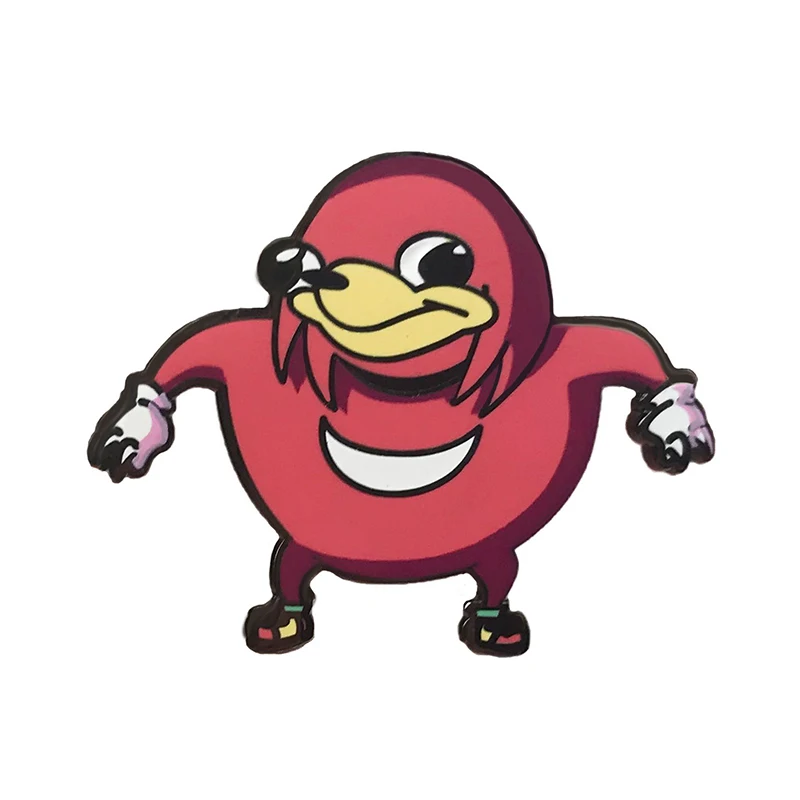 Ugandan Knuckles Meme Enamel Pin Badge Brooch