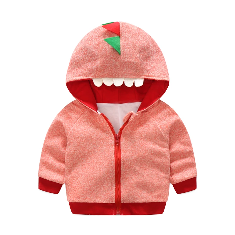 Tem Doger 2018 Baby Boys Girls Autumn Hoodie Boy Girl Cotton Sweatshirt Infant 3D Dinosaur Outfits Tops Bebes Unisex Winter Coat