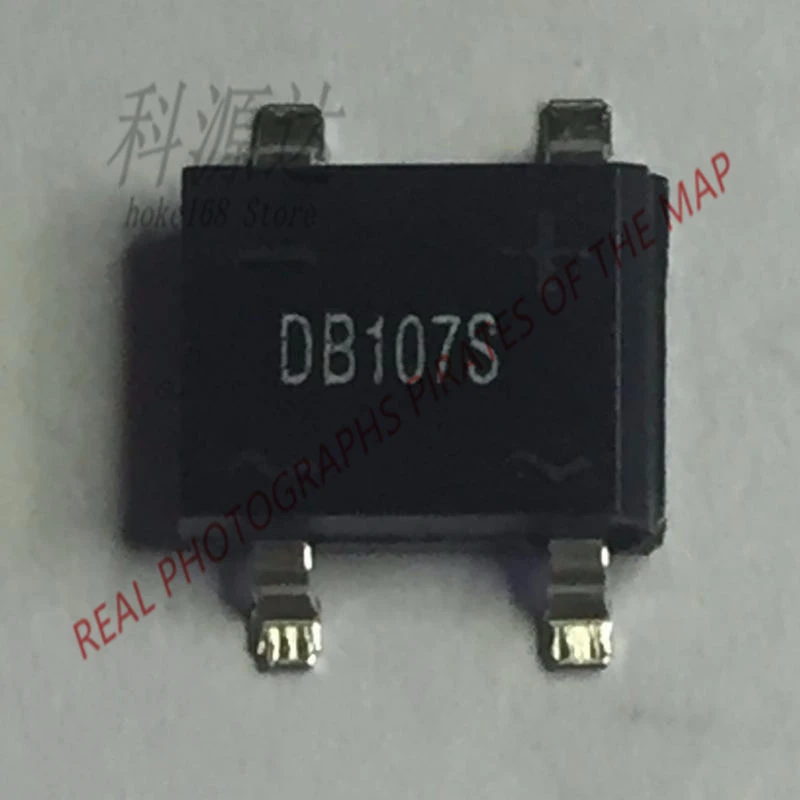 20ชิ้น DB107S SOP-4 DB107 DIP-4 SMD-4วงจรเรียงกระแสแบบบริดจ์