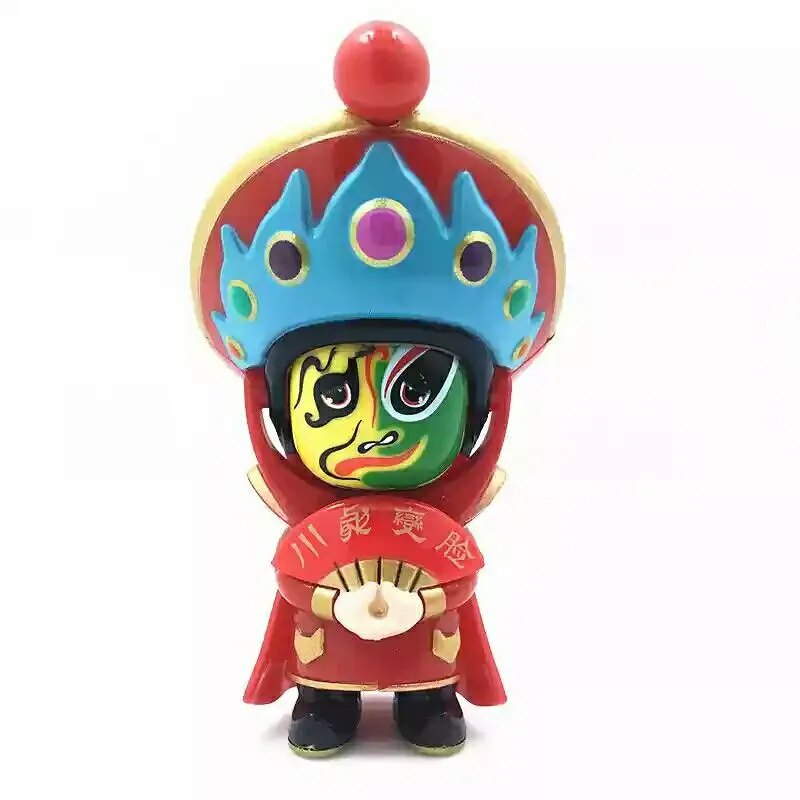 Sichuan Opera Face Doll Doll Gift Chinese Drama The Quintessence of Chinese Wind Collection Face ChangingPuppet Doll OrnametA052