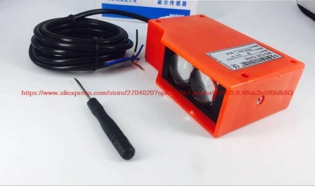 WQ-E3K-D3NK Photoelectric Switch Diffuse Reflective NPN Normally Open Ultra Long Range 3m Adjustable Sensor