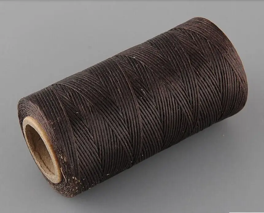 260Meter 1mm 150D Leather Waxed Wax Thread Cord for DIY Tool Hand Stitching