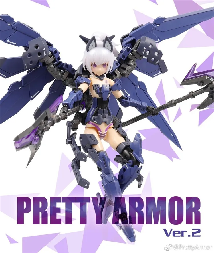PA Pretty Armor ver.2 Frame Arms Girl GOURAI Fate stay night Saber Humanoid Assembled Action Figure Model Anime Toys Figure image 3