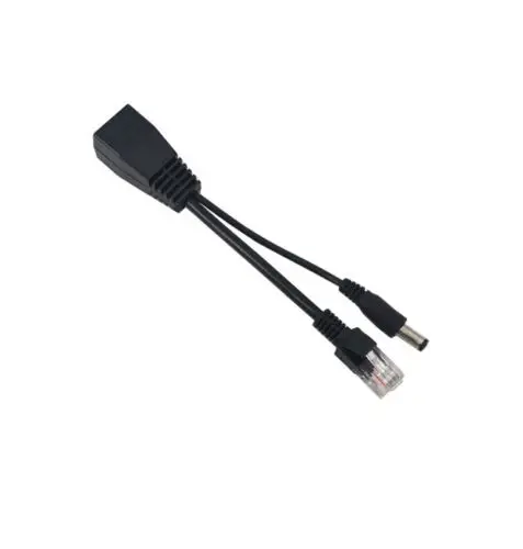 1PCS Passive Power Over Ethernet PoE Splitter สายเคเบิลอะแดปเตอร์ใหม่