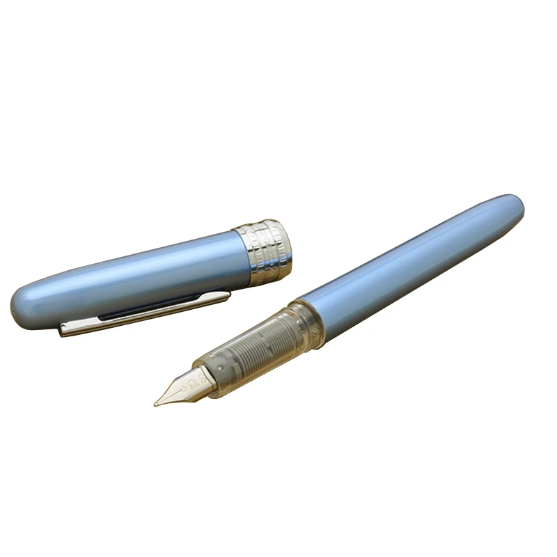 Imagem -03 - Duke Stainless Steel Nib Canetas Coloridas Kawaii Fountain Pen para Escrever Alta Qualidade Pgb1000