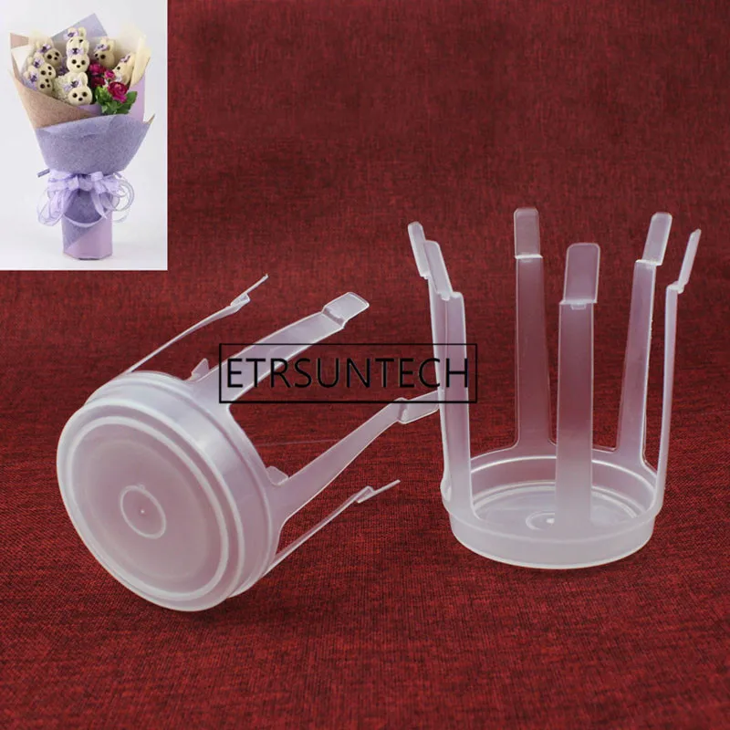 

200pcs Flower Bride Bouquet Flower Stand Flower Packaging Wrapping Material Wedding Church Party Decor Florist Supply