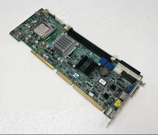 PEAK777 100% OK Original Embedded IPC Board REV:B PEAK777VL2 Full-size CPU Card ISA Industrial Mainboard PICMG 1.0 with 2*LAN