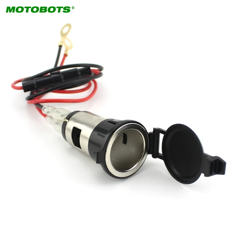 

MOTOBOTS 30Pcs New 12V 120W Power Motorcycle Car Motorbike Cigarette Lighter Socket Plug USB Charger #AM2657