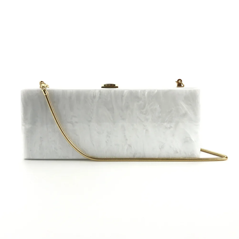 

Women's Clutch Bag Simple Crossbody Bags Enveloped Shaped Small Messenger Shoulder Bags Big Sale Female Acrylic Box Clutch Bag