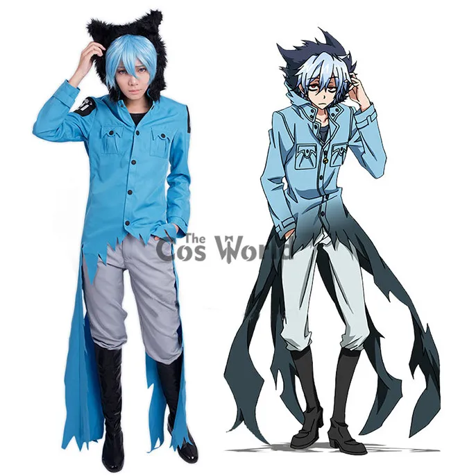 Servamp Sleepy Ash Kuro Vampire Uniform Outfit Anime Customize Cosplay Costumes