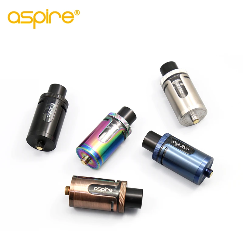 บุหรี่อิเล็กทรอนิกส์แบบพกพา Aspire cleito EXO Atomizer ถังบุหรี่ไฟฟ้าความจุ2.0มล. ฝัก510เธรด