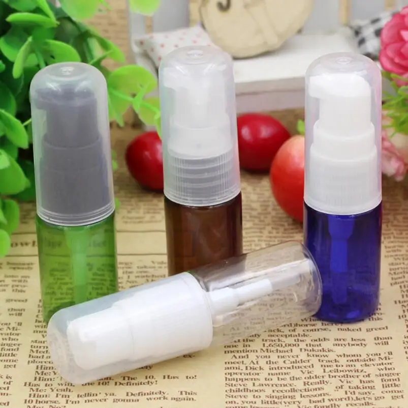 Wholesale 10ml 700pcs/lot Transparent PET bottle lotion bottle, Pump Bottle ,Cosmetic Packaging Container