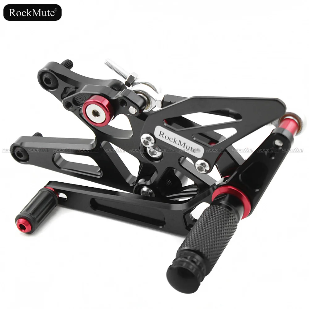 Motorcycle Rearsets For Yamaha YZF-R1 YZF R1 2004 2005 2006 CNC Adjustable Footrest Shift Lever Brake Pedal Foot Pegs Rear Set