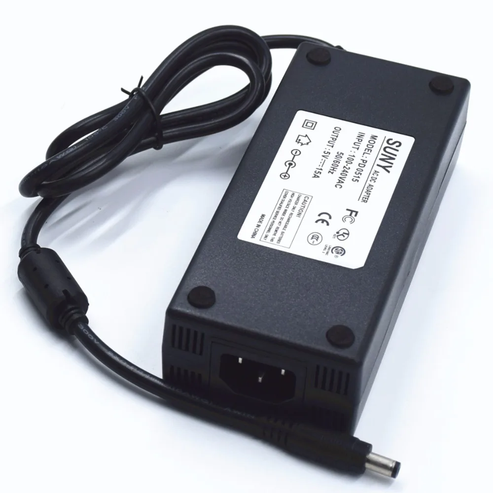 5v 15a switching power supply ac dc adapter 5v15a 5v10a 5v12a transformer adapter