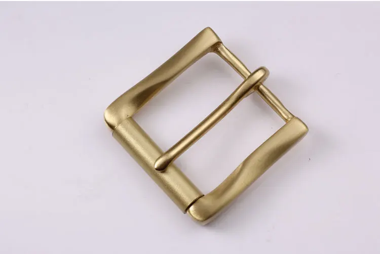 40mm Copper Free Single Prong Solid Brass Horseshoe Belt Buckle DIY Leathercraft Metal Accessories 402