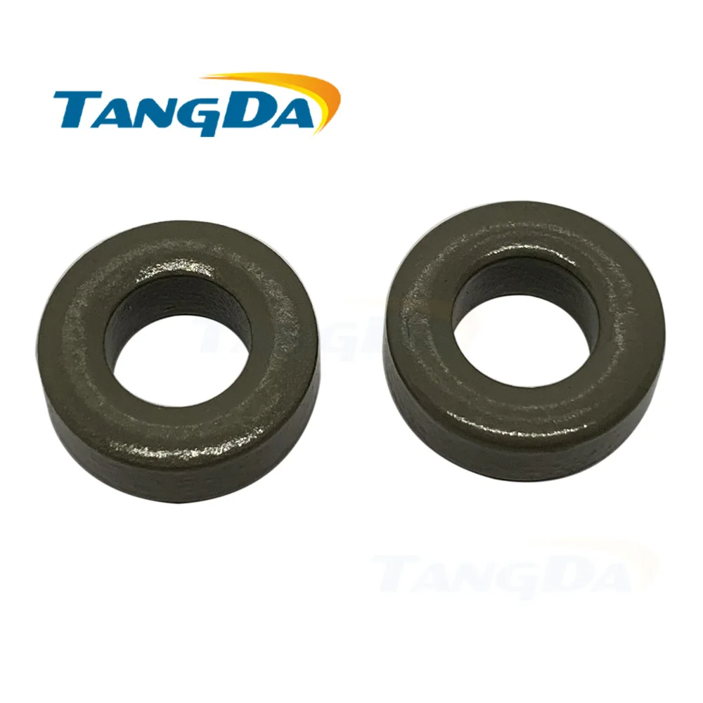 

Tangda Iron powder cores T68-3A OD*ID*HT 18*9*6.5 mm 26nH/N2 35uo Iron dust core Ferrite Toroid Core toroidal gray AG