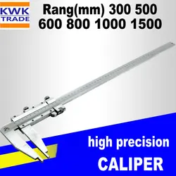 Caliper Long Range Metric Gauge 300 500mm 600mm 800mm 1000mm 1500mm Vernier Calipers Stainless Steel Micrometer Measuring Tools