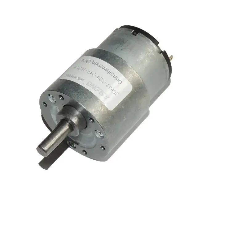 ASLONG-JGB37-520 6V 12V 24V Gear Motor Micro DC Geared Motor