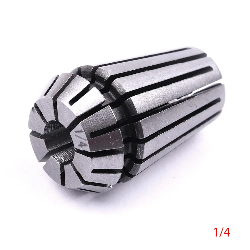 Imperial ER16 ฤดูใบไม้ผลิ COLLET Chucks ชุดความแม่นยำสูงความยืดหยุ่นที่ดี 17 มม.เส้นผ่าศูนย์กลางด้านนอก COLLET สำหรับเครื่องกลึง CNC เครื่องมือ