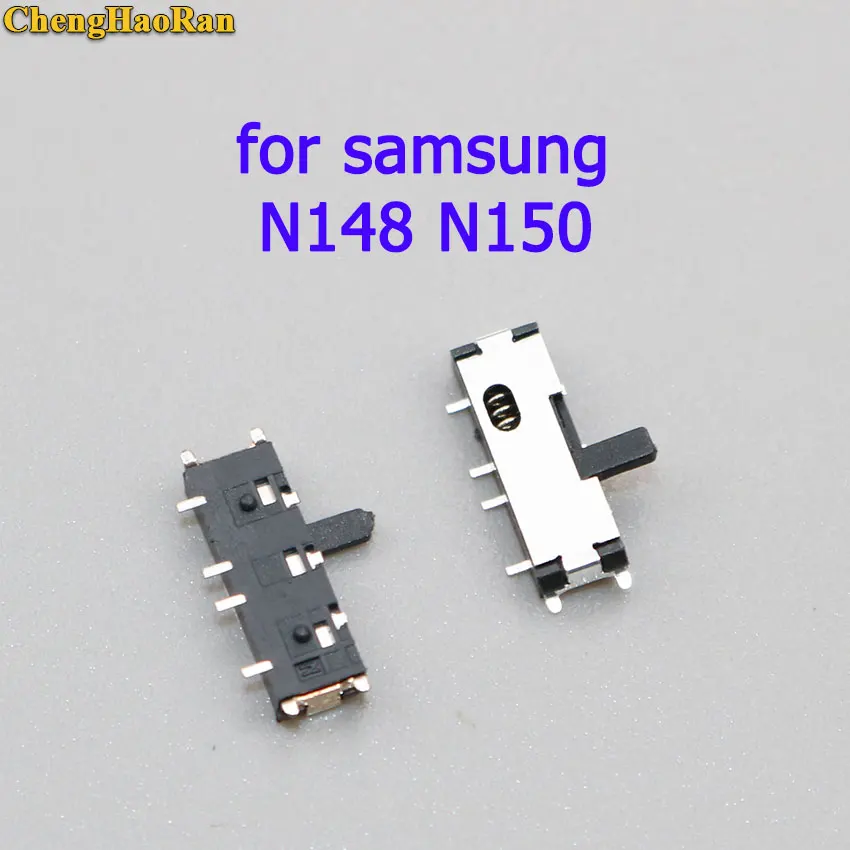ChengHaoRan 1 sztuk przełącznik przycisk do przycisku zasilania pasuje do samsung N130 N140 N145 N148 N150 zasilania przełącznik suwakowy N135 N210 N220 NB30