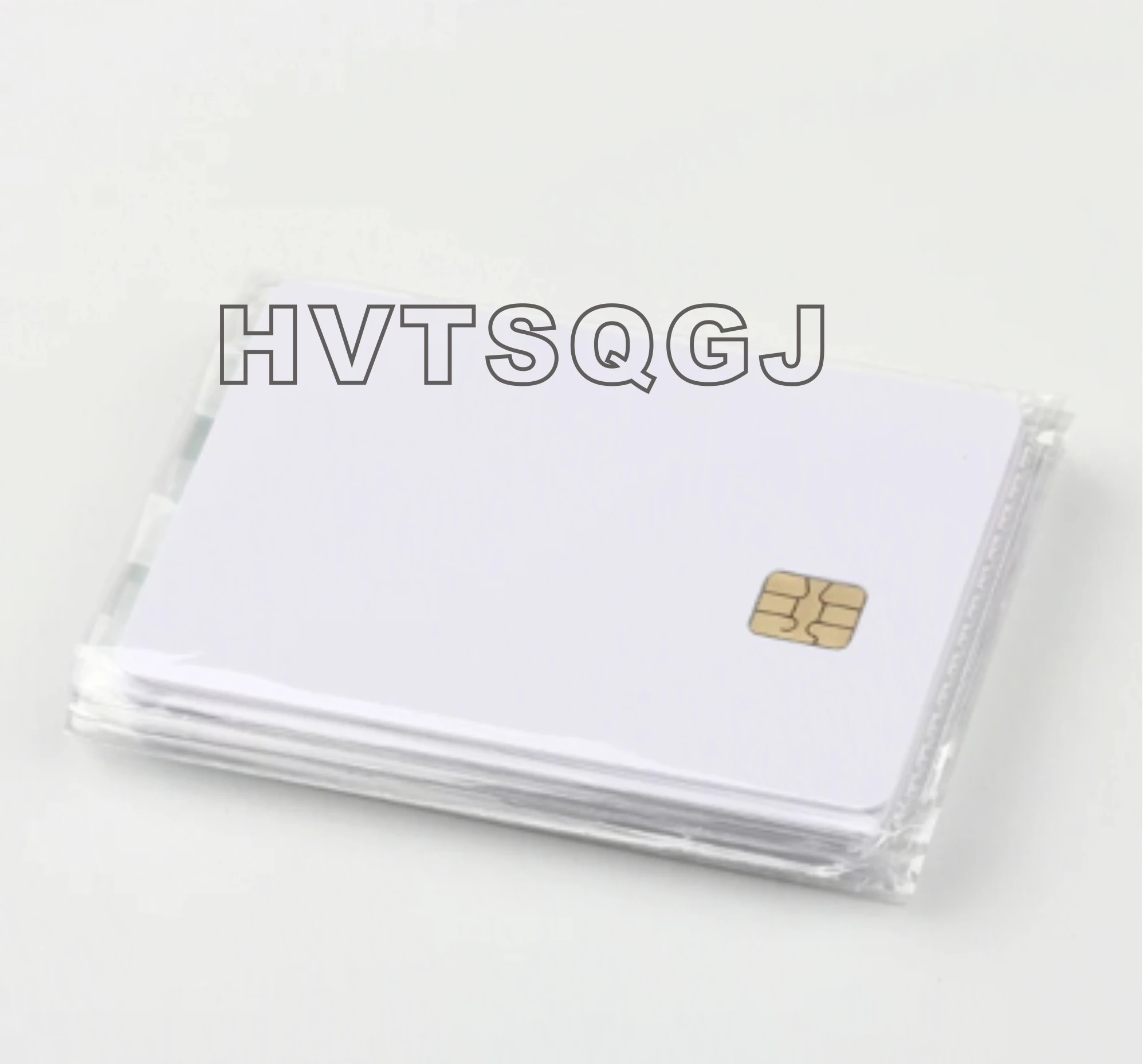 Free Shipping ( 20PCS/lot) PVC FM4442 Chip Contact Blank Smart IC Card /SLE 4442 For ACR38U SPC/IPC