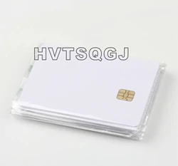 Frete grátis (20 unidades) placa ic em branco de contato de chip fm4442 pvc/sle 4442 para acr38u spc/ipc