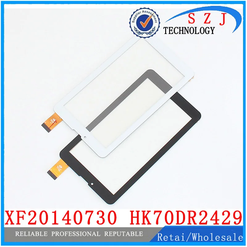 

New 7'' inch XF20140730 HK70DR2429 compacitive touch screen panel digitizer handwritten glass for MC7614 Freeshipping 10pcs