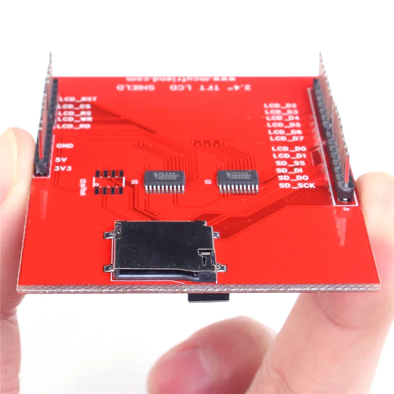 For Arduino UNO R3 Mega2560 TFT LCD Touch Screen Display 2.4 inch Shield LCD Module 18-bit 262,000 Different Shades Board