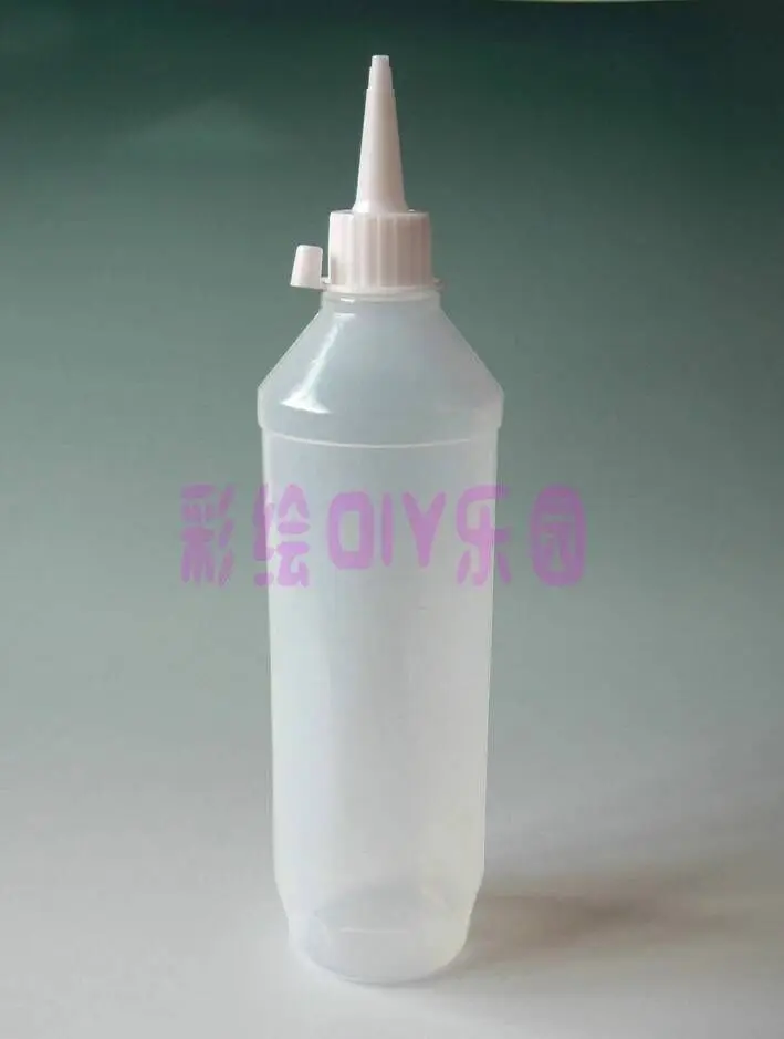 Empty plastic bottle for sand painting 450ml