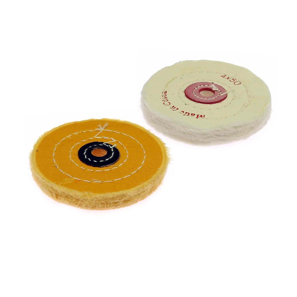 1 piece Cotton Lint Mirror Polishing Wheel Jewelry Buffing Wheel