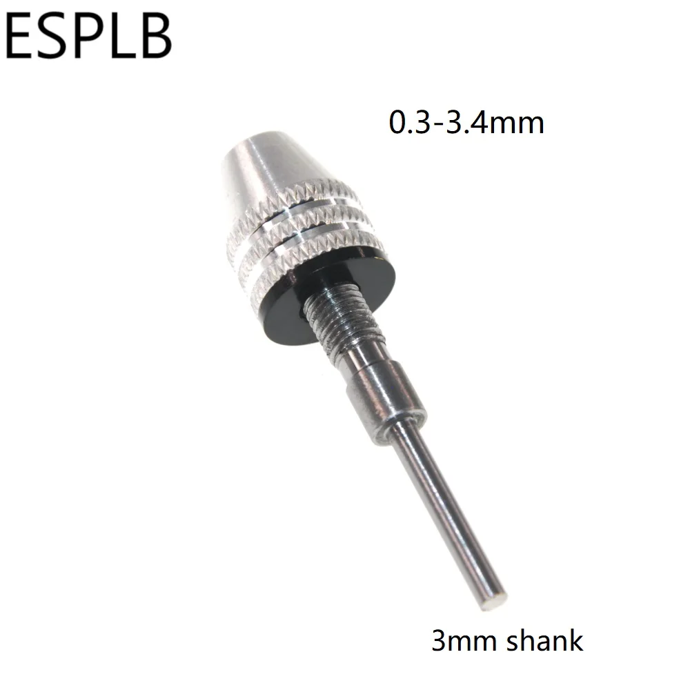 ESPLB Schnellspannbohrfutter 0,3–3,4 mm 2,35 mm/3 mm Schaftbohrer aus Aluminiumlegierung, Mini-Bit, Schnellwechsel-Adapter, Bit-Konverter-Werkzeug – Detail 5