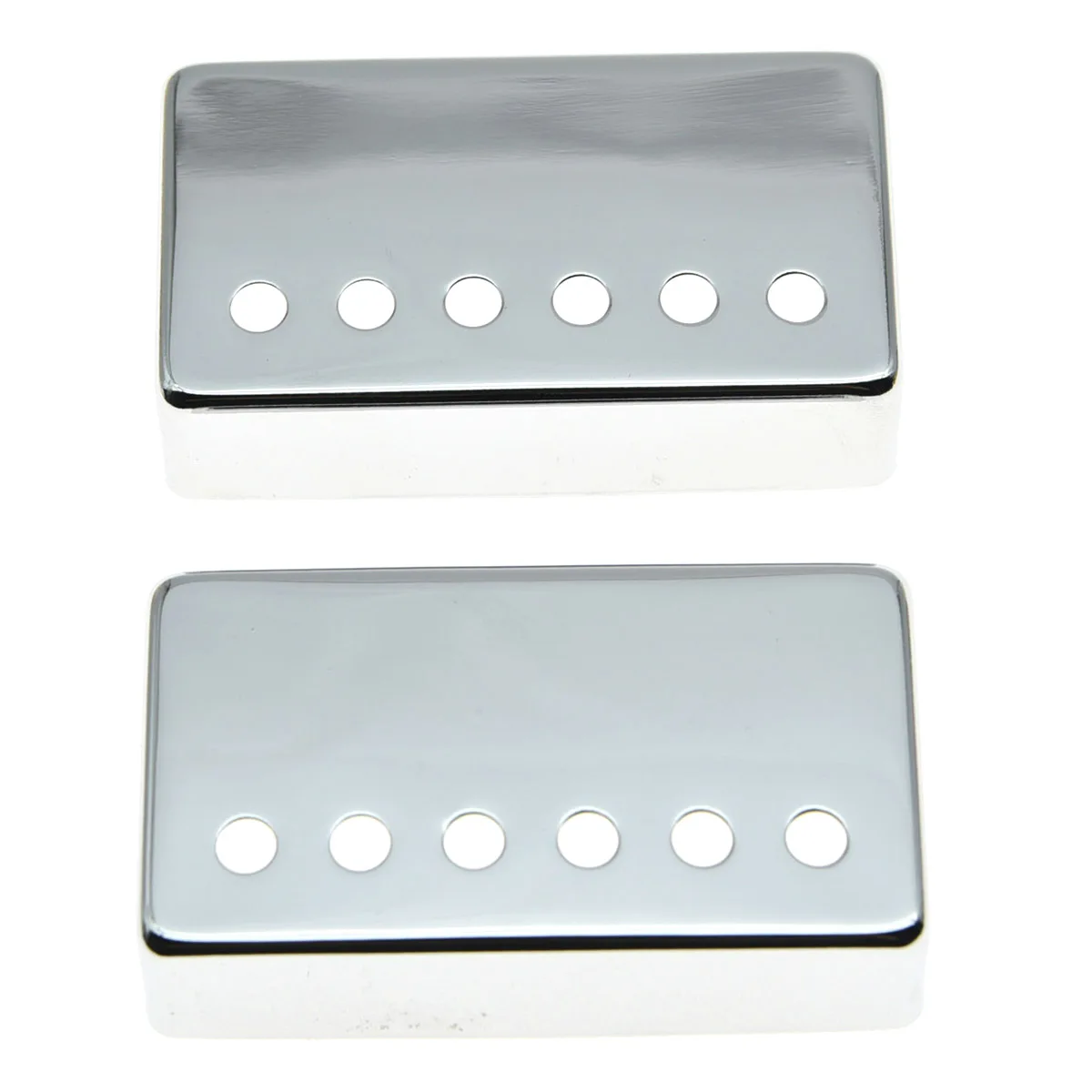 KAISH Set of 2 Humbucker Guitar Pickup Cover Brass Humbucker Pickup Covers 49.2mm/52mm Pole Spacing Fits most Gibson Les Paul
