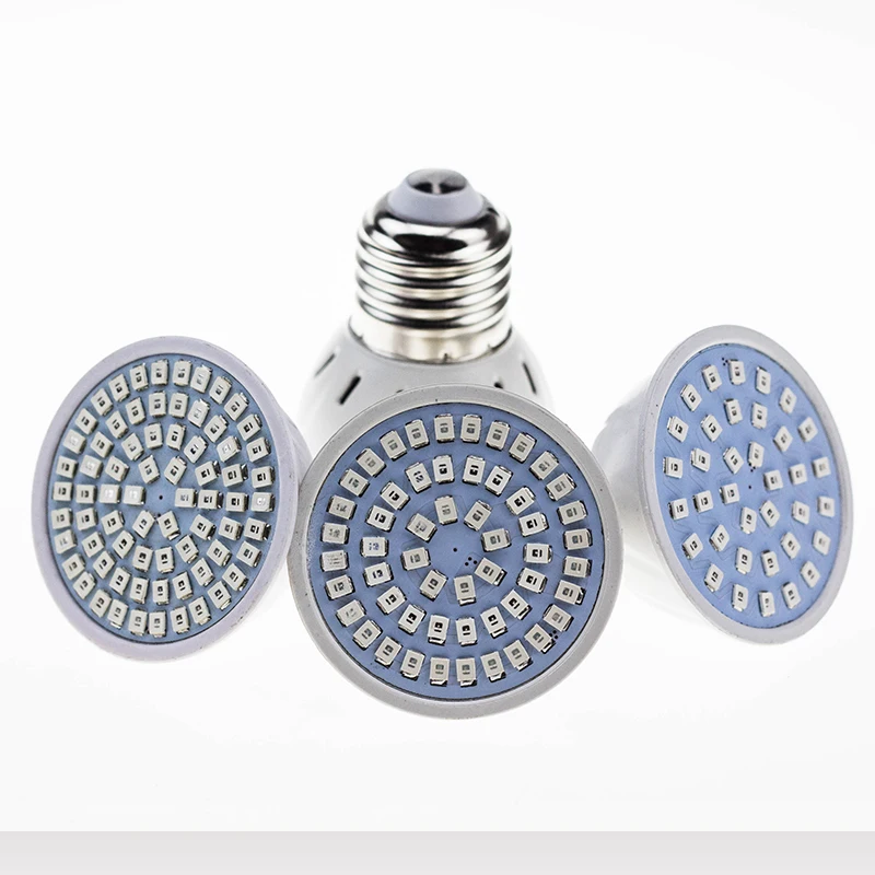 Bombilla LED de espectro completo para cultivo de plantas, lámpara Fitolampy Phyto de 220V, E27, MR16, GU10, para jardín de interior, cultivo