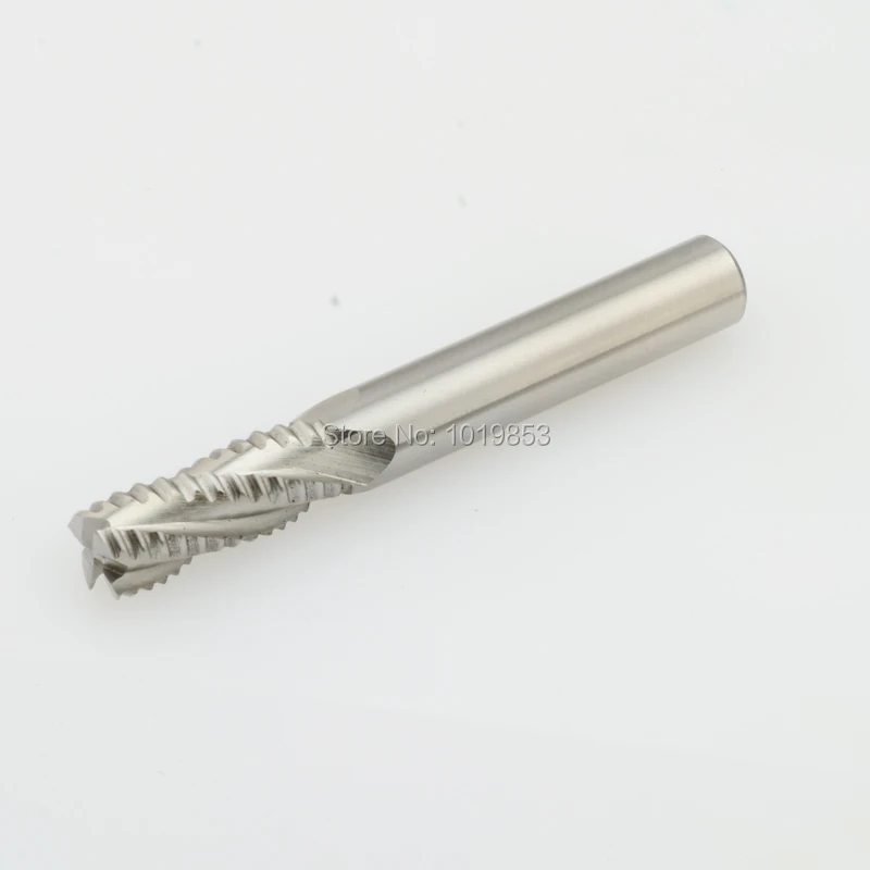 12X12X35X85 High speed steel square HSS end mill straight shank milling cutter for rough machining