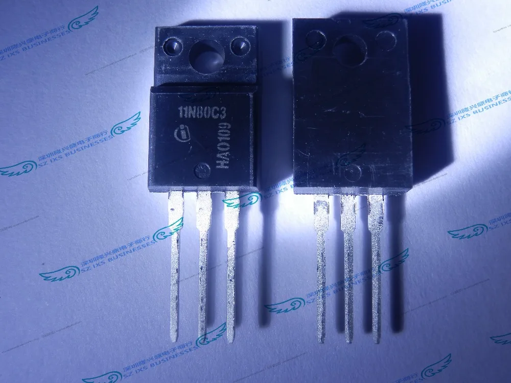 10PCS/lot  SPA11N80C3 11N80C3  MOSFET N-CH 800V 11A TO220FP