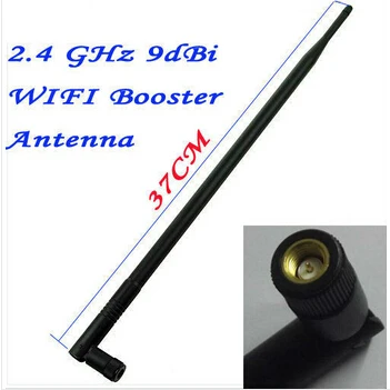 Foscam 2.4GHz 9DBI Gain WIFI Black Wireless Antenna for FI8918W FI8910W FI9821W FI9821P FI9831P Indoor IP Camera