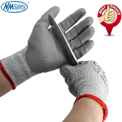 NMSafety Cut Resistant Gloves Hppe Anti-Cut Glove Working Protective Wear-Resistant Safety Work Gloves