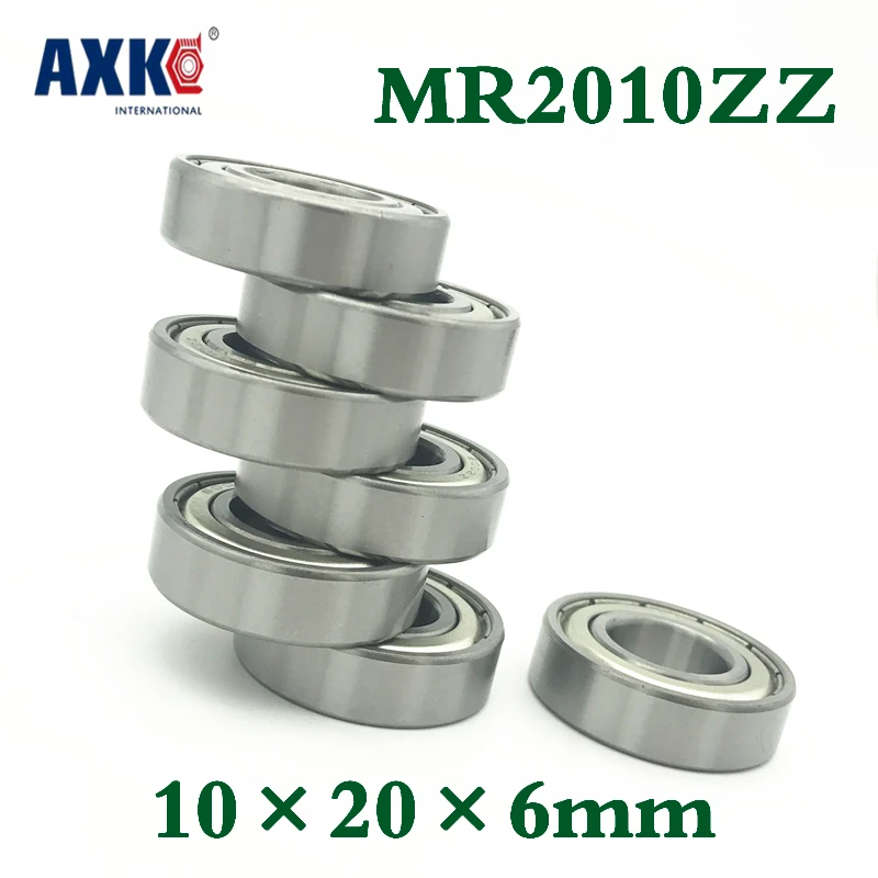 Real Rolamentos Axk 2PCS Mr2010zz 10206 SB10206 Bicycle Non-Standard Special Deep Groove Ball Bearings 10x20x6mm