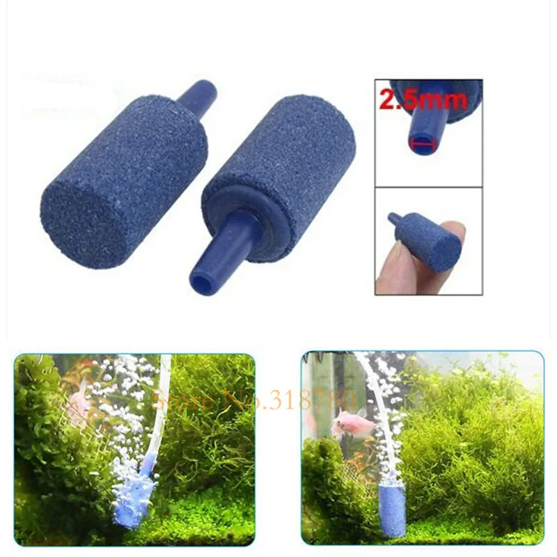Small Aquarium Air Stones Fish Tank Air Oxygen Pump Compressor Air Bubbles Stones Accessories image 2