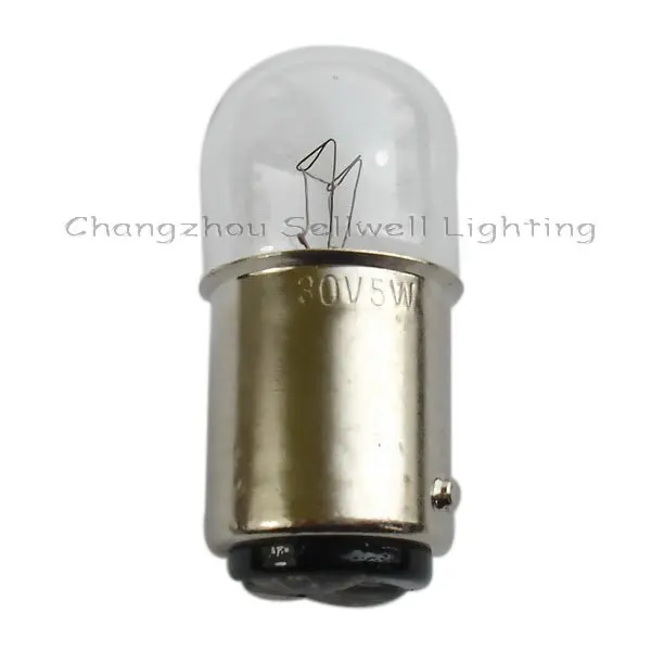 

2024 Limited Real Professional Ce Brass Lamp Edison Edison Miniature Lamp Bulbs Lightingba15d T16x35 30v 5w A055