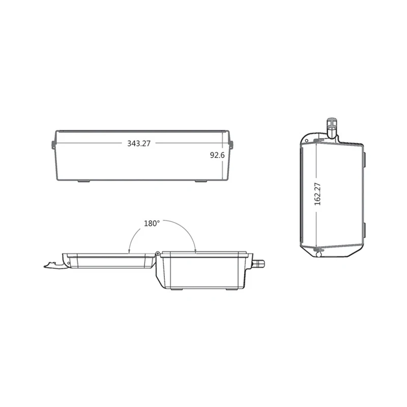 SQ3416 multi-use professionele veiligheid apparatuur case
