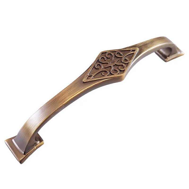 AOBT American Antique Bronze Kitchen Cabinet Handle Dressers Vintage 128mm Drawer Knobs Wardrobe Door Furniture Pens Hardware