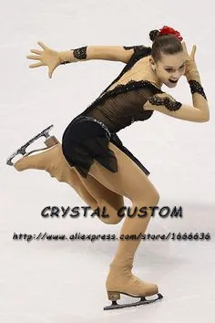 Crystal Custom Figure Skating Dresses Girls New Brand Ice Skating Dresses For Competition DR4598