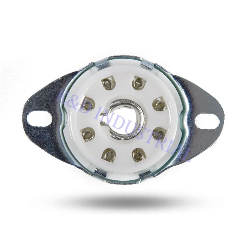 2 шт., 8-контактный восьмеричный керамический разъем для лоскутной трубки 5B254 1LA6 B8G, основание шасси, нижняя часть