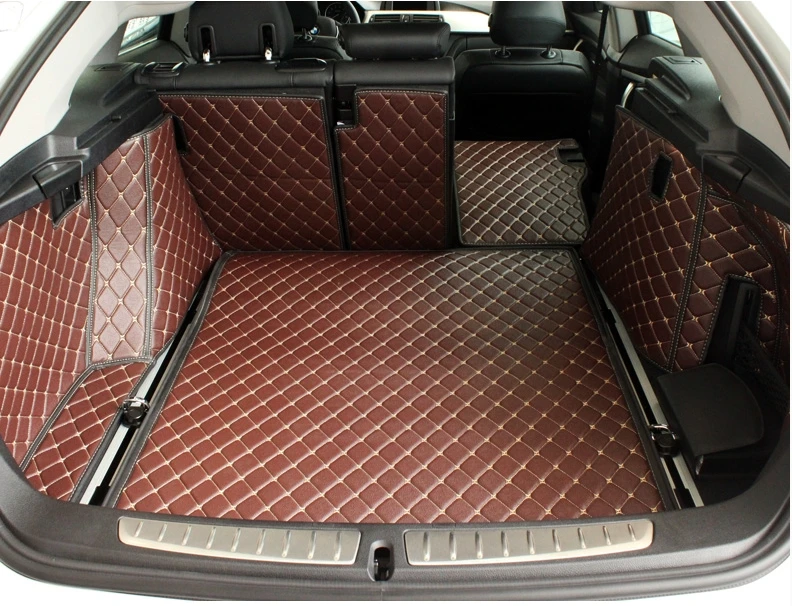 

Top quality! Special trunk mats for BMW 3 Series GT F34 2017-2012 waterproof durable boot carpets cargo liner mats,Free shipping