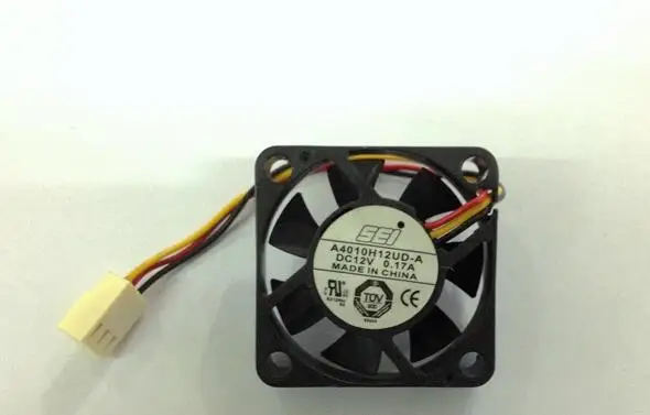 SEI A4010H12UD-A 12V 0.17A 4CM 4010 40*40*10MM 3 line video recorder micro heat dissipation device fan